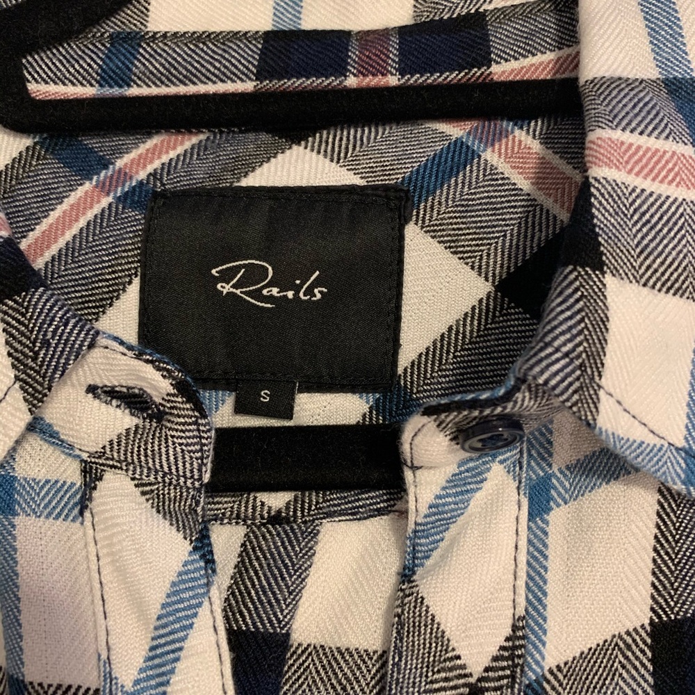 Rails plaid long sleeve shirt - Picture 3 of 7
